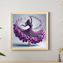 Load image into Gallery viewer, Diamond Painting - Full Round - Girl With Beautiful Skirt (40*40CM)