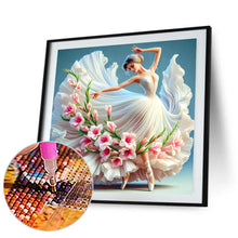 Load image into Gallery viewer, Diamond Painting - Full Round - Girl With Beautiful Skirt (40*40CM)