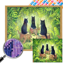 Load image into Gallery viewer, AB Diamond Painting - Full Square - Cat (50*40CM)