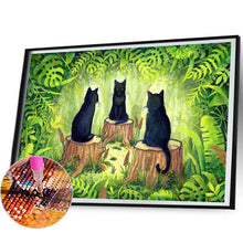Load image into Gallery viewer, AB Diamond Painting - Full Square - Cat (50*40CM)