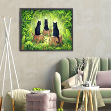Load image into Gallery viewer, AB Diamond Painting - Full Square - Cat (50*40CM)