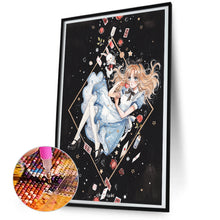 Load image into Gallery viewer, Diamond Painting - Full Round - Illustrator Girl Child (30*50CM)