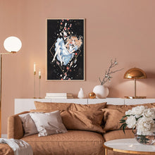 Load image into Gallery viewer, Diamond Painting - Full Round - Illustrator Girl Child (30*50CM)