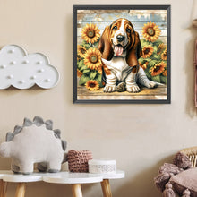 Load image into Gallery viewer, Diamond Painting - Full Round - Beagle (40*40CM)