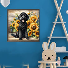 Load image into Gallery viewer, Diamond Painting - Full Round - Black Teddy (40*40CM)