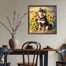 Load image into Gallery viewer, Diamond Painting - Full Round - Chinese Pastoral Dog (40*40CM)