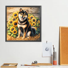 Load image into Gallery viewer, Diamond Painting - Full Round - Chinese Pastoral Dog (40*40CM)