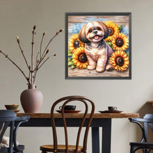 Load image into Gallery viewer, Diamond Painting - Full Round - Shih Tzu (40*40CM)