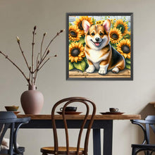 Load image into Gallery viewer, Diamond Painting - Full Round - Corgi (40*40CM)