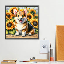 Load image into Gallery viewer, Diamond Painting - Full Round - Corgi (40*40CM)