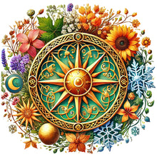 Load image into Gallery viewer, Diamond Painting - Full Round - Magic Flower (40*40CM)
