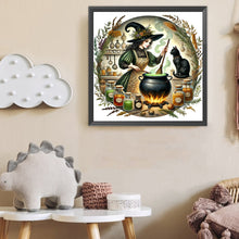 Load image into Gallery viewer, Diamond Painting - Full Round - Magic Witch (40*40CM)