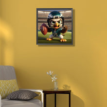 Load image into Gallery viewer, Diamond Painting - Full Round - Philadelphia Eagles Football (45*45CM)