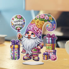 Load image into Gallery viewer, Acrylic Special Shape Goblin Birthday Diamond Painting Desktop Ornaments for Hom