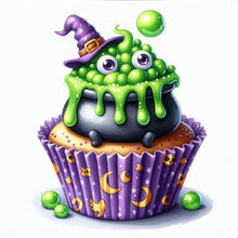 Load image into Gallery viewer, AB Diamond Painting - Full Round - Cupcake In Cauldron (40*40CM)