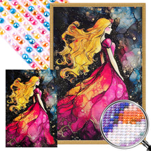Load image into Gallery viewer, AB Diamond Painting - Full Round - Blonde Princess (40*60CM)