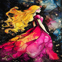 Load image into Gallery viewer, AB Diamond Painting - Full Round - Blonde Princess (40*60CM)