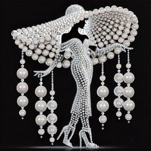 Load image into Gallery viewer, Diamond Painting - Partial Special Shaped - Elegant Lady (30*30CM)