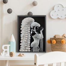 Load image into Gallery viewer, Diamond Painting - Partial Special Shaped - Elegant Lady (30*40CM)