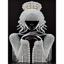 Load image into Gallery viewer, Diamond Painting - Partial Special Shaped - Elegant Lady (30*40CM)