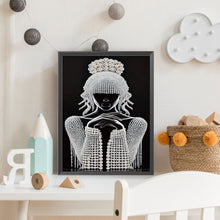 Load image into Gallery viewer, Diamond Painting - Partial Special Shaped - Elegant Lady (30*40CM)