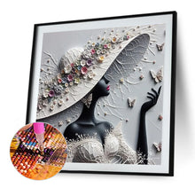 Load image into Gallery viewer, Diamond Painting - Full Round - Elegant Lady (30*30CM)