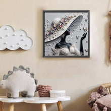 Load image into Gallery viewer, Diamond Painting - Full Round - Elegant Lady (30*30CM)