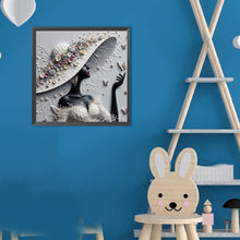 Load image into Gallery viewer, Diamond Painting - Full Round - Elegant Lady (30*30CM)