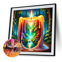 Load image into Gallery viewer, Diamond Painting - Full Round - Forest Candle (30*30CM)