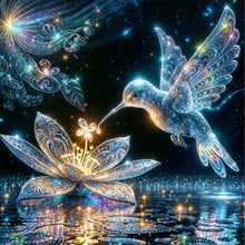 Load image into Gallery viewer, Diamond Painting - Full Round - Hummingbird (30*30CM)