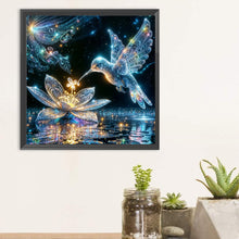 Load image into Gallery viewer, Diamond Painting - Full Round - Hummingbird (30*30CM)