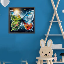 Load image into Gallery viewer, Diamond Painting - Full Round - Four Seasons Butterfly (30*30CM)