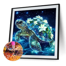 Load image into Gallery viewer, Diamond Painting - Full Round - Flower Turtle (30*30CM)