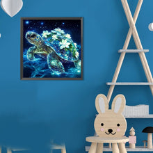 Load image into Gallery viewer, Diamond Painting - Full Round - Flower Turtle (30*30CM)