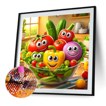 Load image into Gallery viewer, Diamond Painting - Full Round - Big Eyed Fruit (40*40CM)