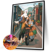 Load image into Gallery viewer, Diamond Painting - Full Round - Green Hair Girl (30*40CM)