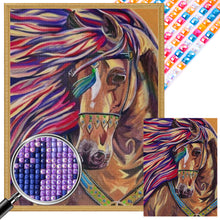 Load image into Gallery viewer, AB Diamond Painting - Full Square - Horse (30*40CM)