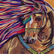 Load image into Gallery viewer, AB Diamond Painting - Full Square - Horse (30*40CM)