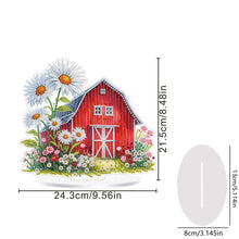 Load image into Gallery viewer, Acrylic Special Shaped Farm 5D DIY Diamond Art Tabletop Decorations for Adults