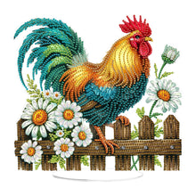Load image into Gallery viewer, Acrylic Special Shaped Chicken 5D DIY Diamond Art Tabletop Decoration for Adults