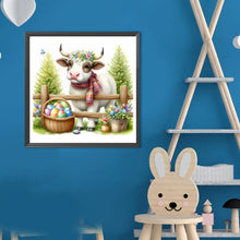 Load image into Gallery viewer, Diamond Painting - Full Round - Cow (40*40CM)