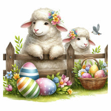 Load image into Gallery viewer, Diamond Painting - Full Round - Sheep (40*40CM)