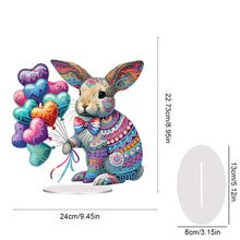 Load image into Gallery viewer, Acrylic Special Shape Cat Desktop Diamond Art Kits Rhinestones Desktop Ornaments