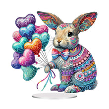 Load image into Gallery viewer, Acrylic Special Shape Cat Desktop Diamond Art Kits Rhinestones Desktop Ornaments