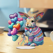 Load image into Gallery viewer, Acrylic Special Shape Cat Desktop Diamond Art Kits Rhinestones Desktop Ornaments