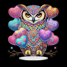 Load image into Gallery viewer, Acrylic Special Shape Cat Desktop Diamond Art Kits Rhinestones Desktop Ornaments