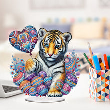 Load image into Gallery viewer, Acrylic Special Shape Cat Desktop Diamond Art Kits Rhinestones Desktop Ornaments
