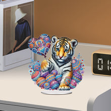 Load image into Gallery viewer, Acrylic Special Shape Cat Desktop Diamond Art Kits Rhinestones Desktop Ornaments