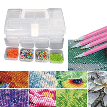 Load image into Gallery viewer, 32 Grid Bead Storage Container Diamond Embroidery Beaded Toolbox for Small Items