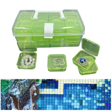 Load image into Gallery viewer, 32 Grid Bead Storage Container Diamond Embroidery Beaded Toolbox for Small Items